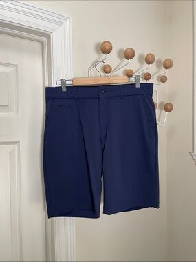 KJUS - Performance Golf Ahtletic Shorts - Navy - 34